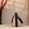 Pink Leather Handbag and Shoulder Bag With Shoulder Strap - Multi Compartment - Zippered 8 Pink Leather Handbag and Shoulder Bag With Shoulder Strap - Multi Compartment - Zippered