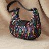 Rainbow Handbag from Real Cow Leather With Adjustable Shoulder Strap , Handmade 4 Rainbow Handbag from Real Cow Leather With Adjustable Shoulder Strap , Handmade
