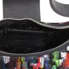 Rainbow Handbag from Real Cow Leather With Adjustable Shoulder Strap , Handmade 7 Rainbow Handbag from Real Cow Leather With Adjustable Shoulder Strap , Handmade