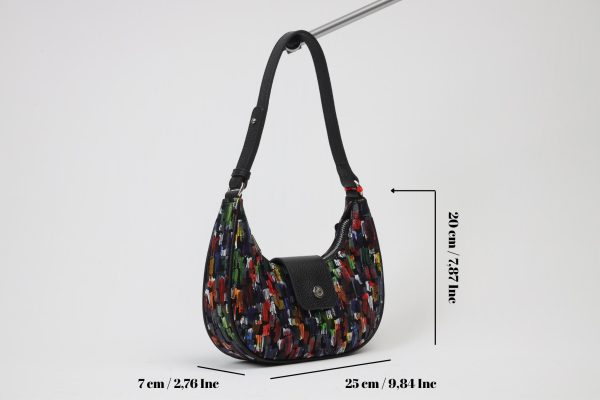 Rainbow Handbag from Real Cow Leather With Adjustable Shoulder Strap , Handmade 8 Rainbow Handbag from Real Cow Leather With Adjustable Shoulder Strap , Handmade