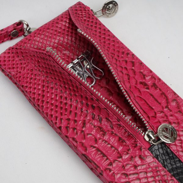 Real Cow Leather Wallet For Women , Monogrammed , Zippered