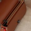 Real Leather Handbag With Adjustable Shoulder Strap , Chain - Zippered and Magnetic Closured Bag