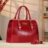 Red Handbag From Real Cow Leather With Shoulder Strap 6 Red Handbag From Real Cow Leather With Shoulder Strap