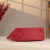 Red Leather Shoulder Bag and Handbag / Everyday / Zippered 10 Red Leather Shoulder Bag and Handbag / Everyday / Zippered