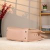 Rose Gold Genuine Leather Handbag 10 Rose Gold Genuine Leather Handbag