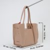 Rose Gold Genuine Leather Handbag 15 Rose Gold Genuine Leather Handbag