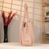 Rose Gold Genuine Leather Handbag 4 Rose Gold Genuine Leather Handbag