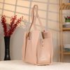 Rose Gold Genuine Leather Handbag 9 Rose Gold Genuine Leather Handbag