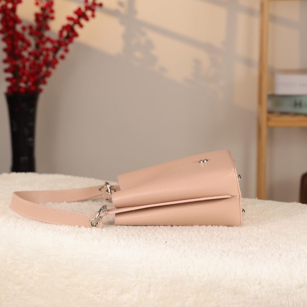 Rose Gold Mini Handbag With Make Up Bag / Shoulder Strap 13 Rose Gold Mini Handbag With Make Up Bag / Shoulder Strap