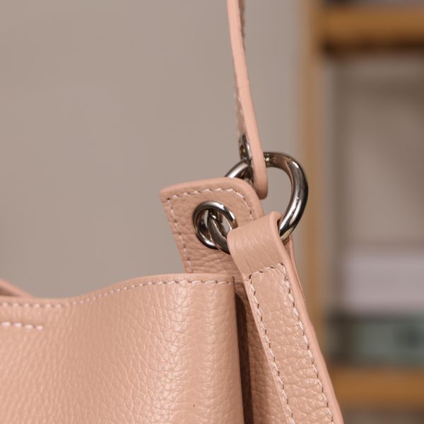Rose Gold Mini Handbag With Make Up Bag / Shoulder Strap 15 Rose Gold Mini Handbag With Make Up Bag / Shoulder Strap