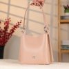Rose Gold Mini Handbag With Make Up Bag / Shoulder Strap 2 Rose Gold Mini Handbag With Make Up Bag / Shoulder Strap