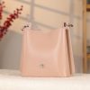 Rose Gold Mini Handbag With Make Up Bag / Shoulder Strap 5 Rose Gold Mini Handbag With Make Up Bag / Shoulder Strap