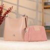 Rose Gold Mini Handbag With Make Up Bag / Shoulder Strap 7 Rose Gold Mini Handbag With Make Up Bag / Shoulder Strap