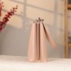 Rose Gold Mini Handbag With Make Up Bag / Shoulder Strap 8 Rose Gold Mini Handbag With Make Up Bag / Shoulder Strap