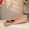 Rose Gold Real Cow Leather Handbag With Make-Up Bag 10 Rose Gold Real Cow Leather Handbag With Make-Up Bag