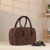 Suede Leather HandBag With Adjustable Shoulder Strap, All-Season , Everyday Bag 1 Suede Leather HandBag With Adjustable Shoulder Strap, All-Season , Everyday Bag