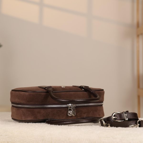 Suede Leather HandBag With Adjustable Shoulder Strap, All-Season , Everyday Bag 10 Suede Leather HandBag With Adjustable Shoulder Strap, All-Season , Everyday Bag