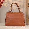 Tan Colour Real Leather Bag - Versatile and Multi-Compartment with Shoulder Strap , Handbag 12 Tan Colour Real Leather Bag - Versatile and Multi-Compartment with Shoulder Strap , Handbag