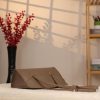 Taupe Leather Shoulder Bag , Everyday Bag With Magnetic Closure 8 Taupe Leather Shoulder Bag , Everyday Bag With Magnetic Closure