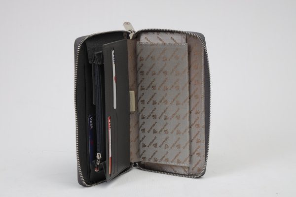 Wallet From Real Leather - Zippered and Multi-Compartment Wallet 4 Wallet From Real Leather - Zippered and Multi-Compartment Wallet